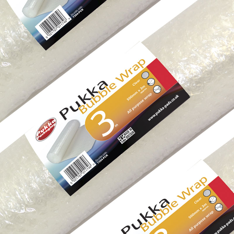 Bubble Wrap Range - Pukka Pads
